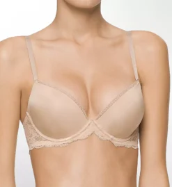 Calvin Klein Seductive Comfort Lace Demi Lift Multiway Bra