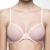 Calvin Klein Sheer Marquisette Unlined Demi Underwire Bra -Her Room US calvin klein cal001 qf1680 gs