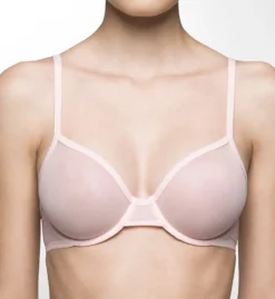 Calvin Klein Sheer Marquisette Unlined Demi Underwire Bra