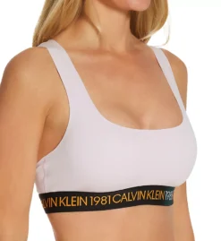 Calvin Klein 1981 Bold Cotton Unlined Bralette