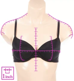 Calvin Klein Sheer Marquisette Lightly Lined Spacer Demi Bra -Her Room US calvin klein cal001 qf6068 ns7