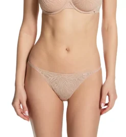 Calvin Klein Sheer Marquisette High Leg Tanga Panty