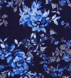 100% Cotton Jersey 36 Inch Long Sleeve Gown -Her Room US carole hochman caho01 ch22651 cs1