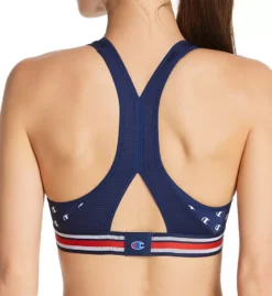Champion The Curvy Printed Sports Bra -Her Room US champion chmp01 b9373p bs