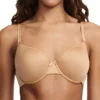 Chantelle Basic Invisible Memory Foam T-Shirt Bra -Her Room US chantelle cha001 1241 gs