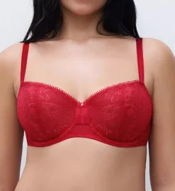 Chantelle Day To Night Lace Unlined Demi Bra