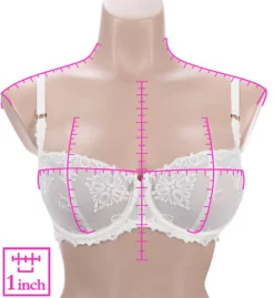 Chantelle Champs Elysees Lace Unlined Demi Bra -Her Room US chantelle cha001 2605 ns7