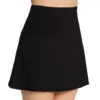 Coco Reef Black Soar Ultra High-Waist Skort – Slimming Tummy Control A-Line Swim Bottom