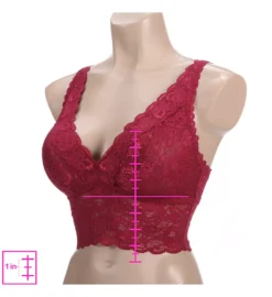 Cosabella Never Say Never Plungie Pullover Longline Bralette -Her Room US cos001 nev1386 01