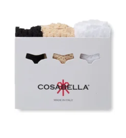 Cosabella Dolce Thong - 3 Pack -Her Room US cosabella cos001 dlp3321 cs1