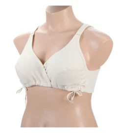 Latex Free Organic Cotton Side-Tie Bra -Her Room US cot01 w12225 01