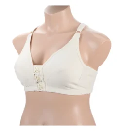 Latex Free Organic Cotton Racerback Support Bra -Her Room US cot01 w12291 01