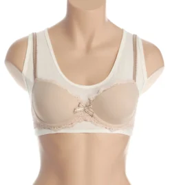 Latex Free Organic Cotton Bra Liner -Her Room US cottonique cot01 w12226 cs3