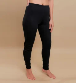 Cottonique Natural Organic Cotton – Latex-Free Thermal Base Layer Leggings