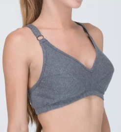 Latex Free Organic Cotton Racerback Pullover Bra