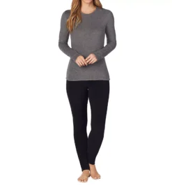 Cuddl Duds Fleecewear with Stretch High-Rise Legging - Lightweight Soft Fleece Loungewear -Her Room US cuddl duds cudd01 8619665 cs2