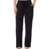 Cuddl Duds Fleecewear with Stretch Relaxed Fit Lounge Pant – High Waisted Straight Leg Pajamas -Her Room US cuddl duds cudd01 8722239 gs