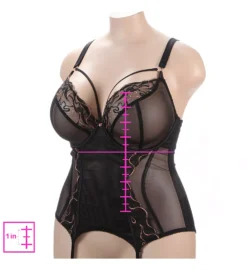 Curvy Kate Scantilly Fascinate Plunge Basque Bra -Her Room US cuka01 st1770 01