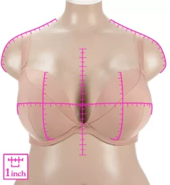 Curvy Kate Superplunge Multiway Padded Plunge Bra -Her Room US curvy kate cuka01 ck2107 ns7