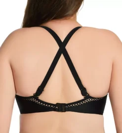 Curvy Kate First Class Black Recycled Sweetheart Bandeau Bikini Top - Convertible Underwire Swim -Her Room US curvy kate cuka01 cs20307 cs6