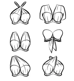 Curvy Kate Wrapsody Leopard Print Bandeau One Piece Swimsuit – Multiway Mesh Wrap Swimwear -Her Room US curvy kate cuka01 cs5600p cs1