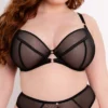 Curvy Kate Scantilly Exposed Plunge Underwire Bra -Her Room US curvy kate cuka01 st1110 gs