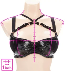 Curvy Kate Scantilly Buckle Up Padded Half Cup Bra -Her Room US curvy kate cuka01 st1510 ns7