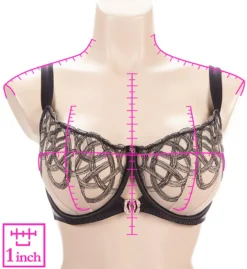 Curvy Kate Scantilly Lovers Knot Balcony Bra -Her Room US curvy kate cuka01 st2010 ns7
