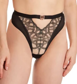 Curvy Kate Scantilly Lovers Knot Thong Panty -Her Room US curvy kate cuka01 st2021 fs