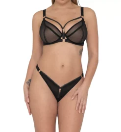 Curvy Kate Scantilly Unzipped Plunge Bra -Her Room US curvy kate cuka01 st5101 cs1