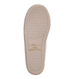 Dearfoams Rebecca Microfiber Velour Closed Back Slipper - Embroidered Skimmer Style -Her Room US dearfoams drfs01 51701 bs