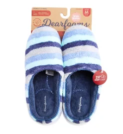 Dearfoams Leslie Quilted Heather Grey Microfiber Terry – Memory Foam Comfort Clog Slipper -Her Room US dearfoams drfs01 51705 cs1