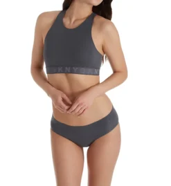 DKNY Seamless Litewear Rib Crop Top Bra -Her Room US dkny dkny01 dk4023 cs2