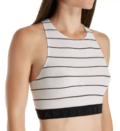 DKNY Seamless Litewear Rib Crop Top Bra