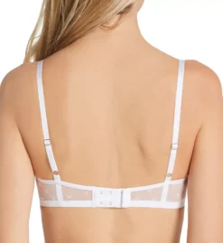 DKNY Monogram Mesh Unlined Demi Bra -Her Room US dkny dkny01 dk4039 bs