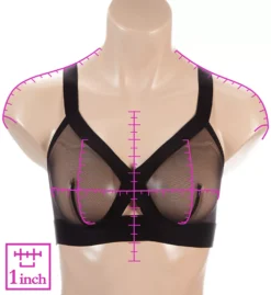 DKNY Sheers Soft Cup Triangle Bralette -Her Room US dkny dkny01 dk4084 ns7