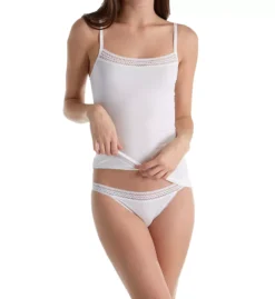 DKNY Classic Cotton Lace Trim Bikini Panty -Her Room US dkny dkny01 dk5006 cs1