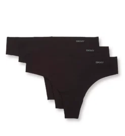 DKNY Cut Anywhere Thong Panty - 3 Pack -Her Room US dkny dkny01 dk5026p cs2