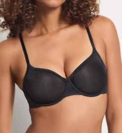 DKNY Dot Mesh Unlined Bra
