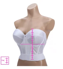 Noemi Strapless Lowback Longline Bra -Her Room US dom001 6377 01