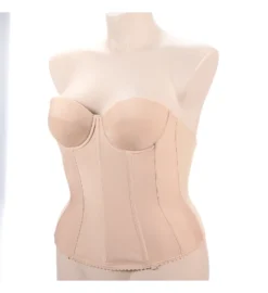 Brienna Low Back Microfiber Longline Bra -Her Room US dom001 8980 01