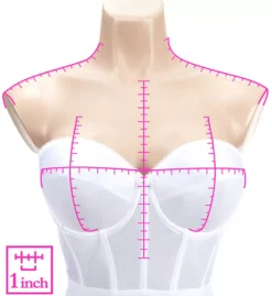 Noemi Strapless Lowback Longline Bra -Her Room US dominique dom001 6377 ns7