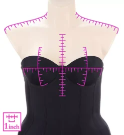 Brienna Low Back Microfiber Longline Bra -Her Room US dominique dom001 8980 ns7