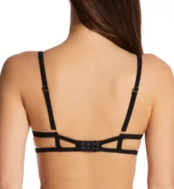 Dreamgirl Black Floral Embroidery 3-Piece Lingerie Set – Sheer Mesh Bra, Thong, and Skirted Garter Belt -Her Room US dreamgirl dg001 12899 cs1