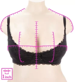 Dreamgirl Plus Stretch Lace Open Cup Underwire Bra -Her Room US dreamgirl dg001 9386x ns7