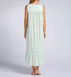 The Eileen Sleeveless 50 Cotton Woven Gown -Her Room US eileen west eilw01 e00086 bs