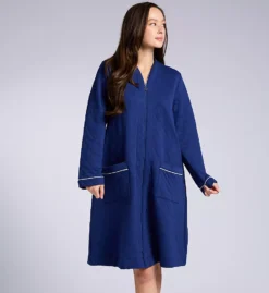 Cotton Rich Diamond Quilt 42 Zip Robe