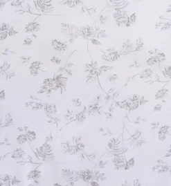 Eileen West Floral Peached Cotton 48" Long Sleeve Nightgown – Lace Trim Square Neck Sleepwear -Her Room US eileen west eilw01 e60096 cs2