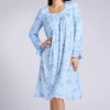 42 Waltz Long Sleeve Nightgown -Her Room US eileen west eilw01 e70099 gs