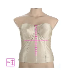 Long Strapless Longline Underwire Bra -Her Room US elil01 6421 01